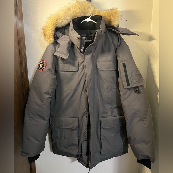 Triple F.A.T Goose Other - TRIPLE F.A.T GOOSE Chenega II Parka Water Repellent Grey Fur Hood Men's Size 3XL